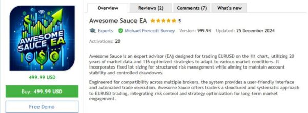 AWESOME SAUCE EA - 1