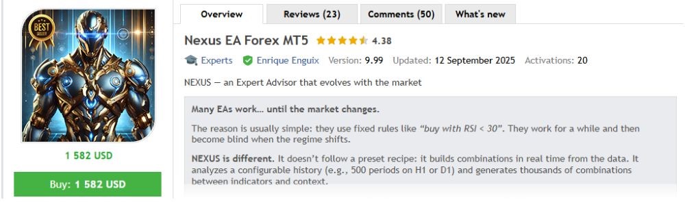 NEXUS EA FOREX - 1